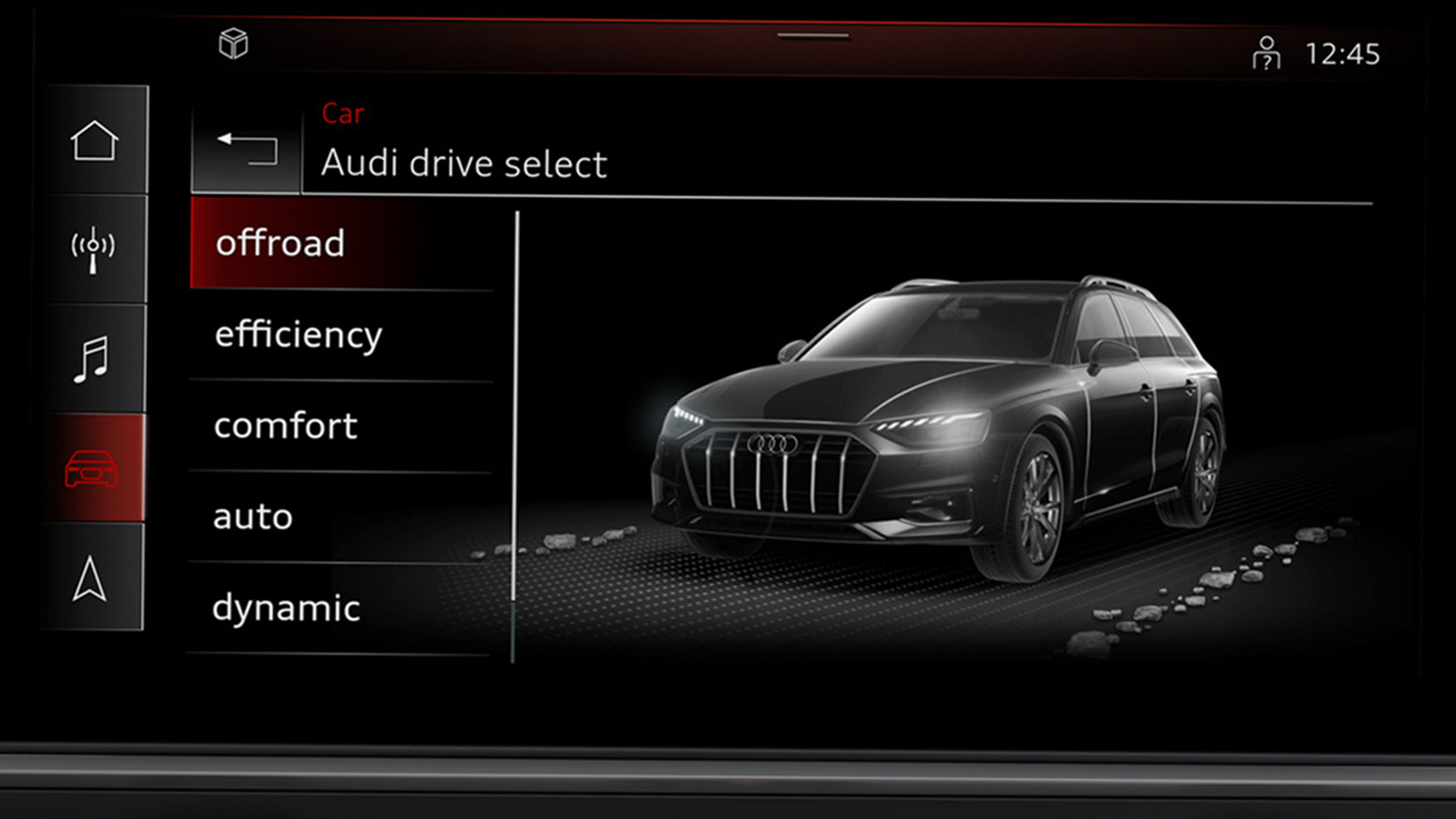 2025 Audi Q5, Sportback & SQ5 Audi Drive Select