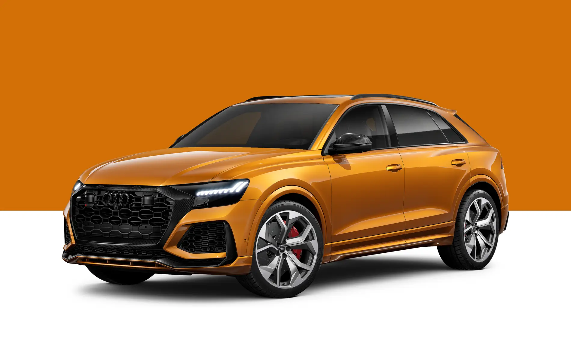 2024 Audi Q8, SQ8 & RS Q8 Dragon Orange metallic