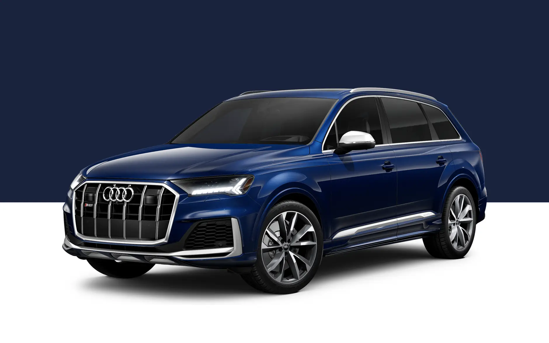 2024 Audi Q7 & SQ7 Navarra Blue metallic