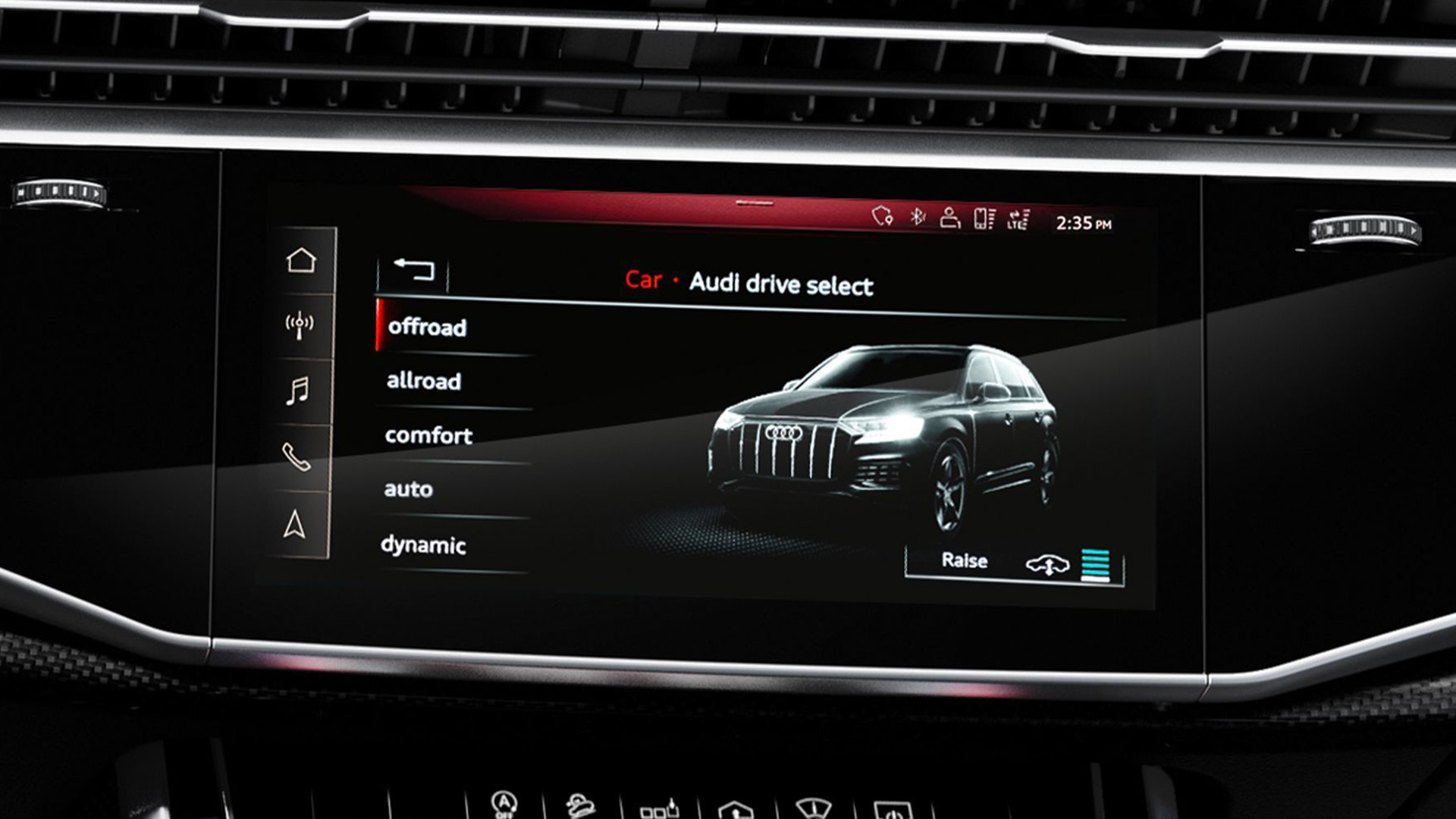 2024 Audi Q8, SQ8 & RS Q8 Audi Drive Select