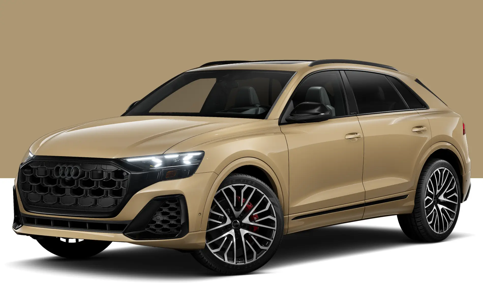 2024 Audi Q8, SQ8 & RS Q8 Sakhir Gold metallic