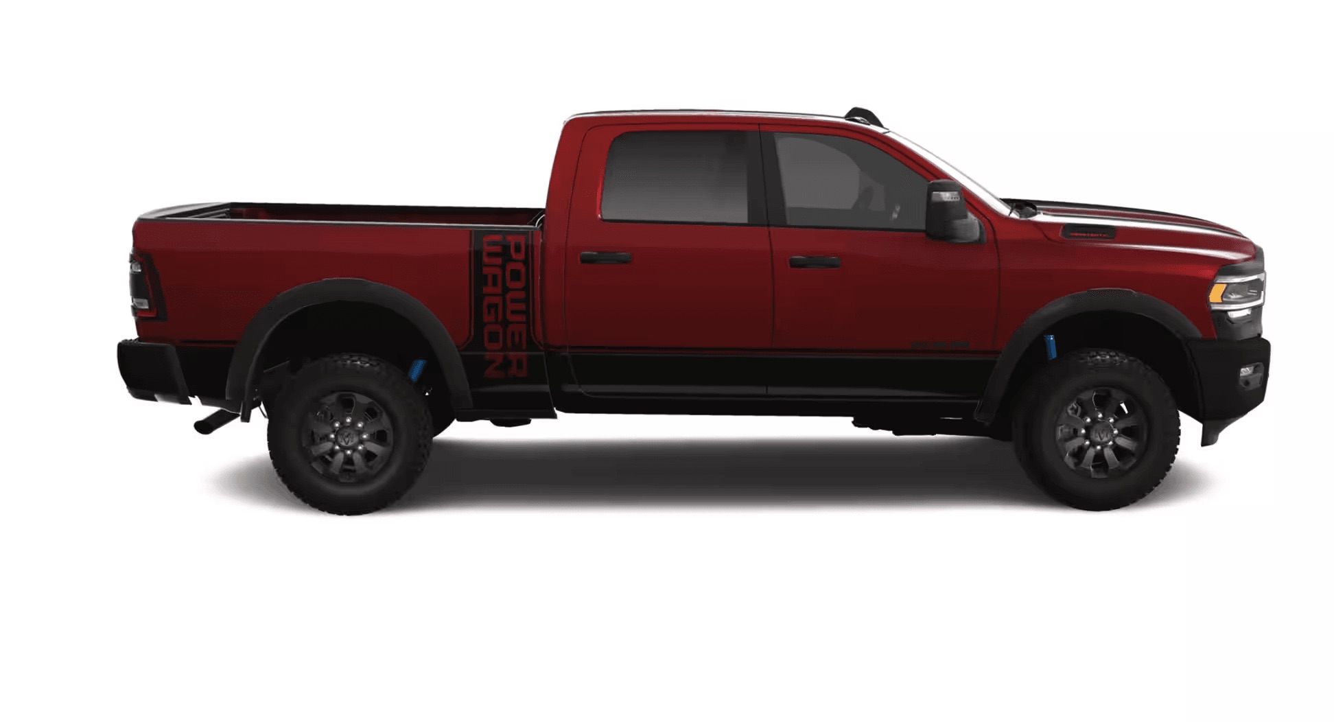 2024 RAM 2500 Delmonico Red/Diamond Black Crystal Pearl-Coat