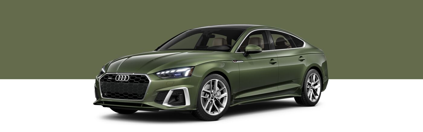 + 2024 Audi A5 Lineup District Green metallic