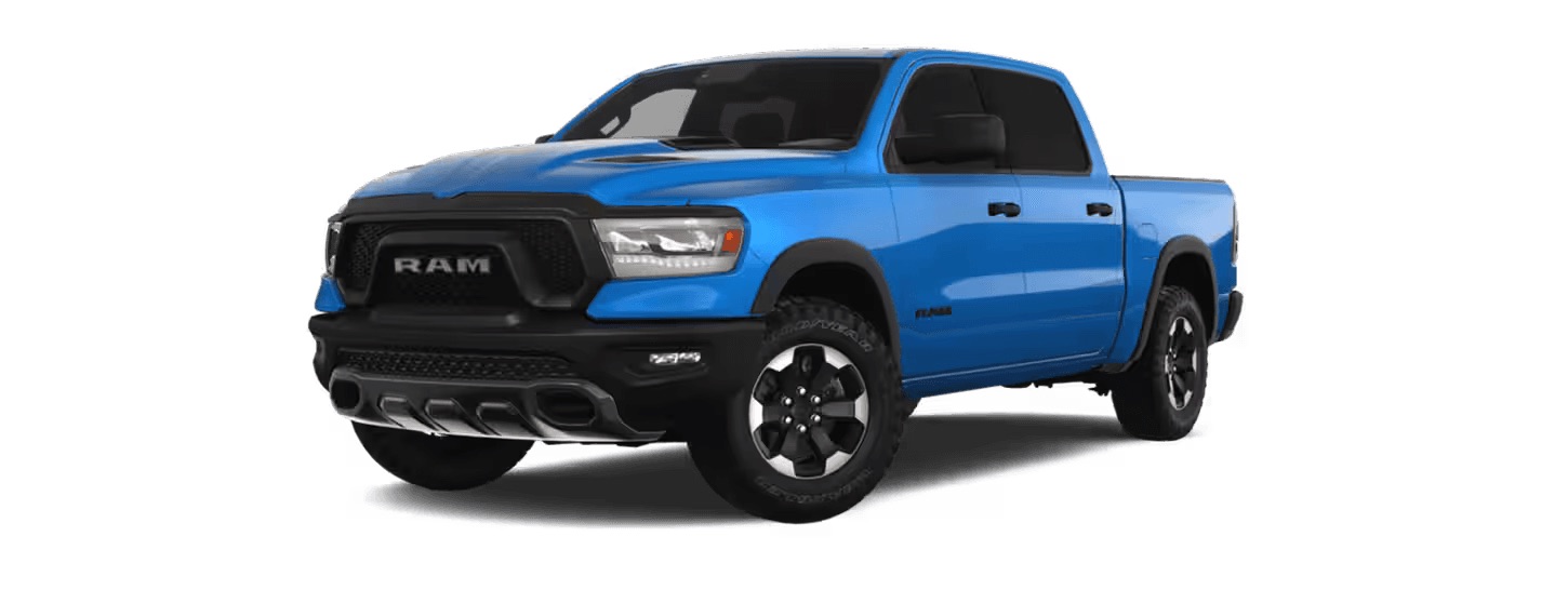 2024 Ram 1500 Hydro Blue Pearl-Coat Exterior Paint