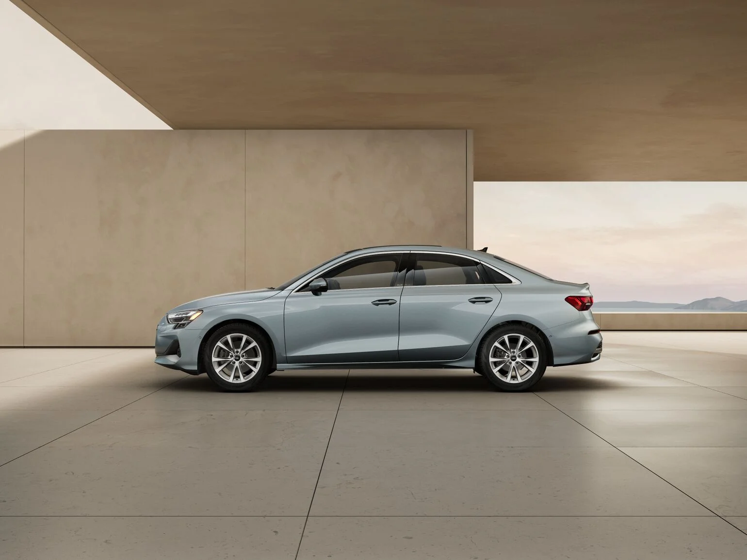 2025 Audi A3 Lineup Arrow Gray - Pearl 