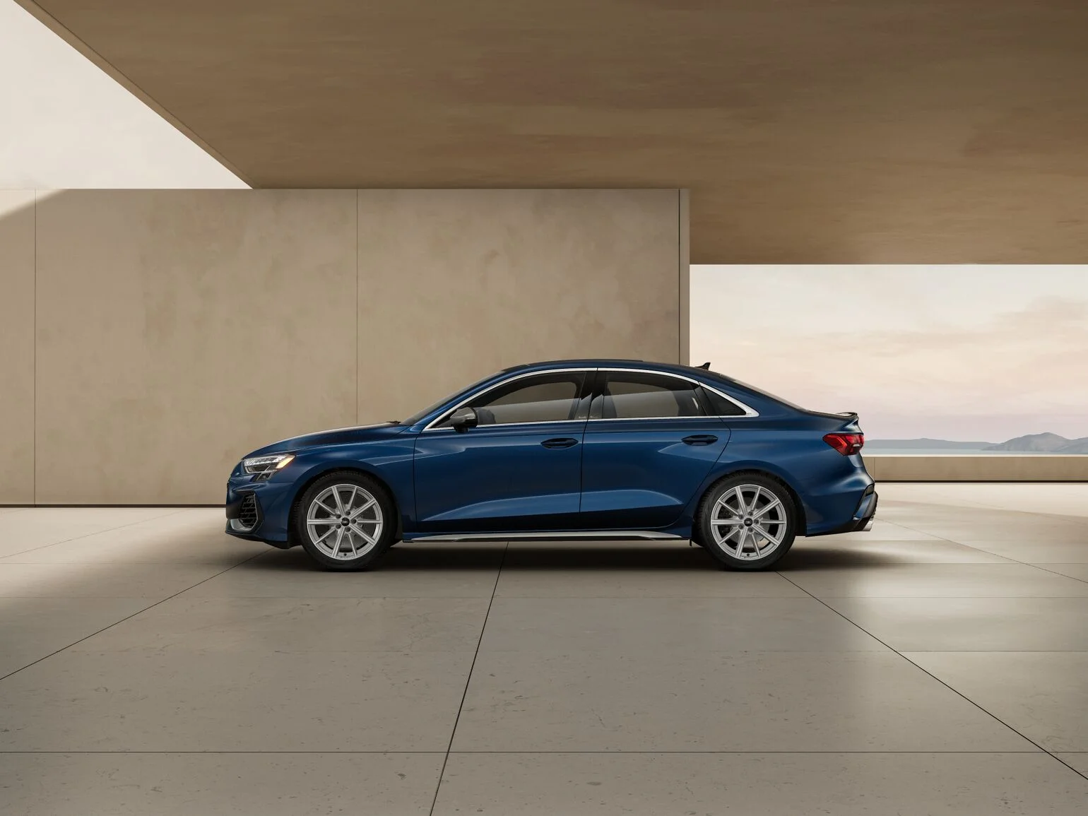 2025 Audi A3 Lineup Ascari Blue- Metallic