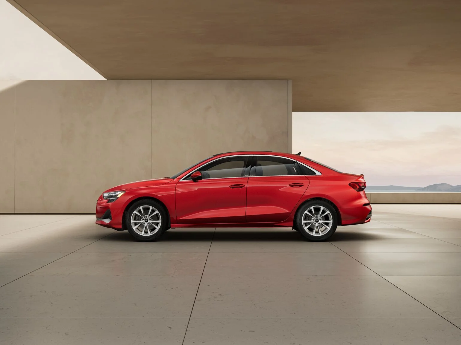 2025 Audi A3 Lineup Progressive Red- Metallic