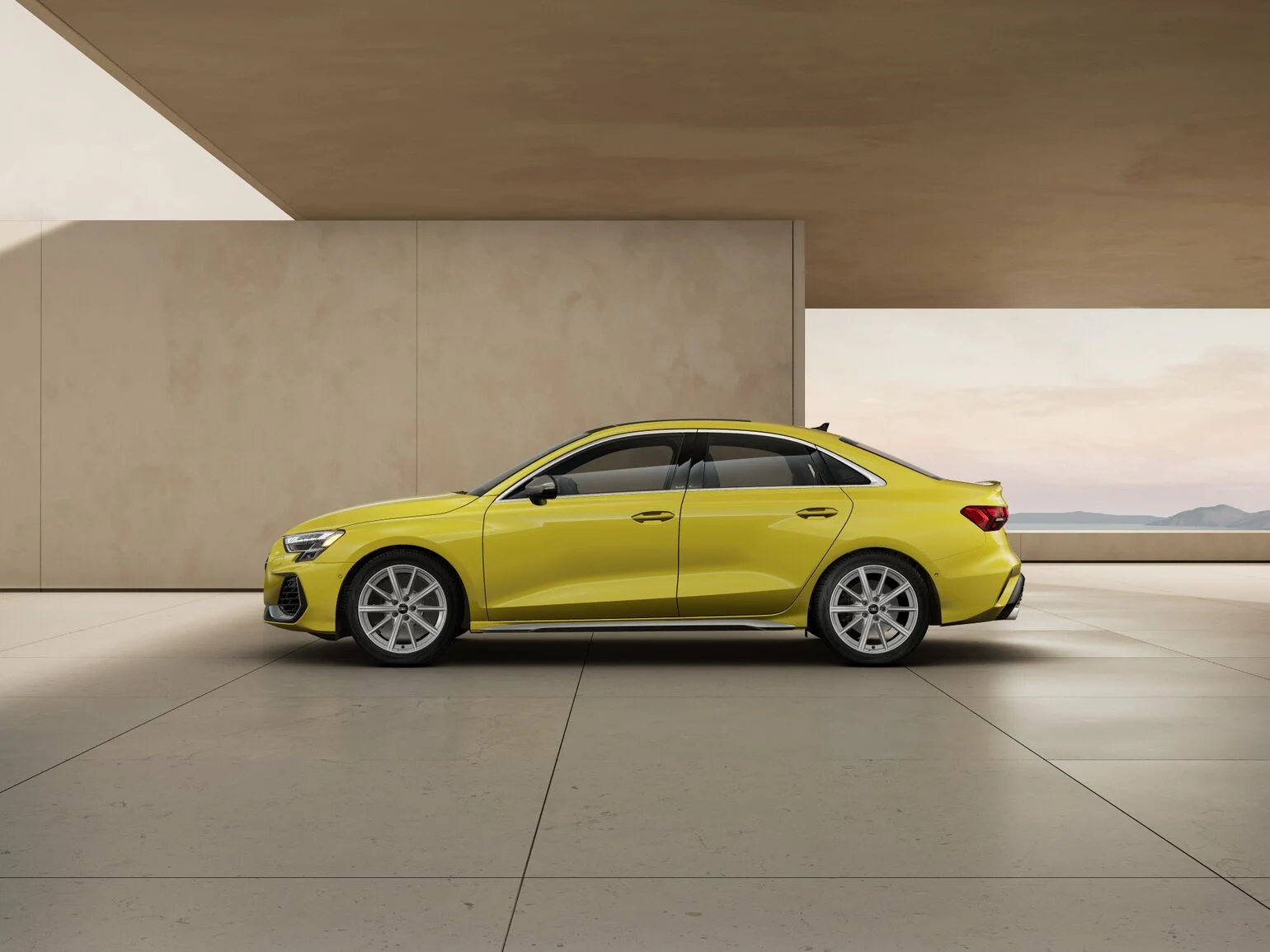 2025 Audi A3 Lineup Python Yellow- Metallic