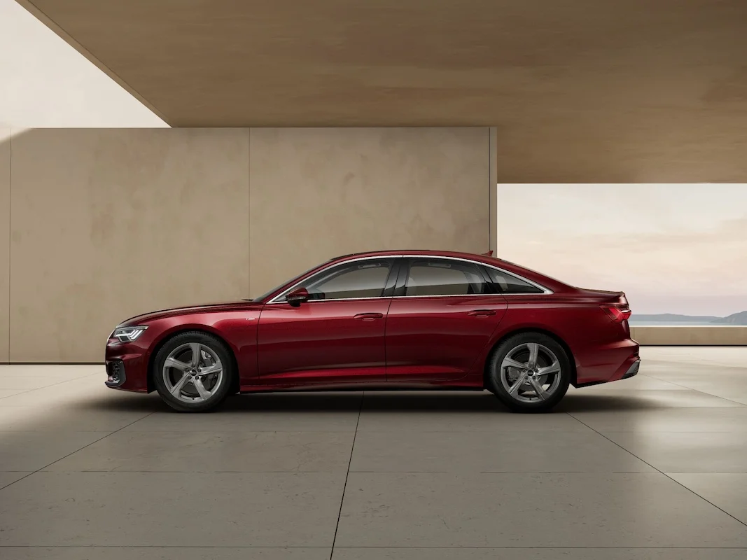 2025 Audi A6 Lineup Grenadine Red- Metallic