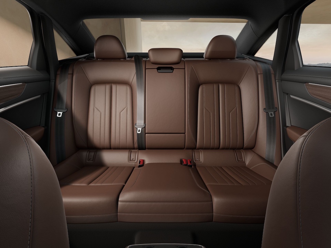 2025 Audi A6 Lineup Okapi Brown with Steel Gray Stitching