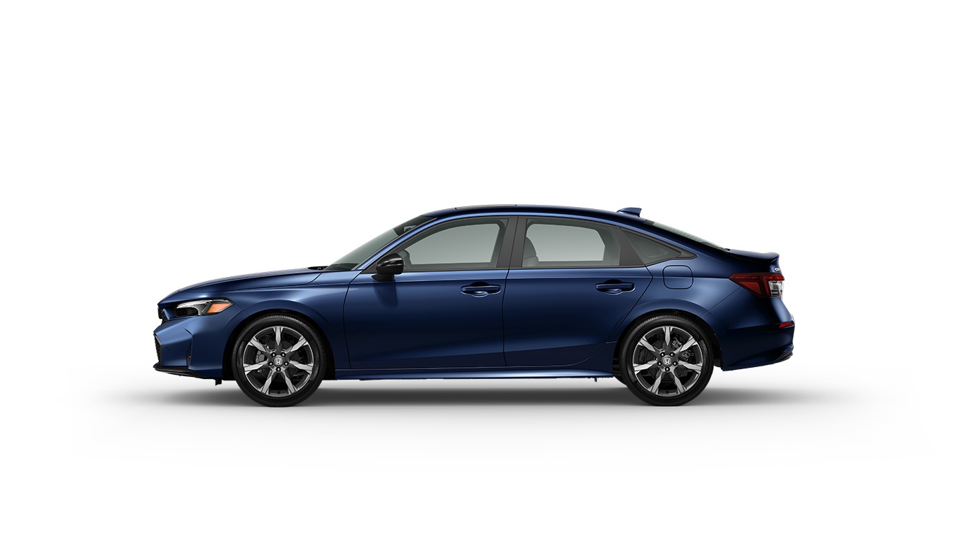 2025 Honda Civic Line-up Blue Lagoon Pearl