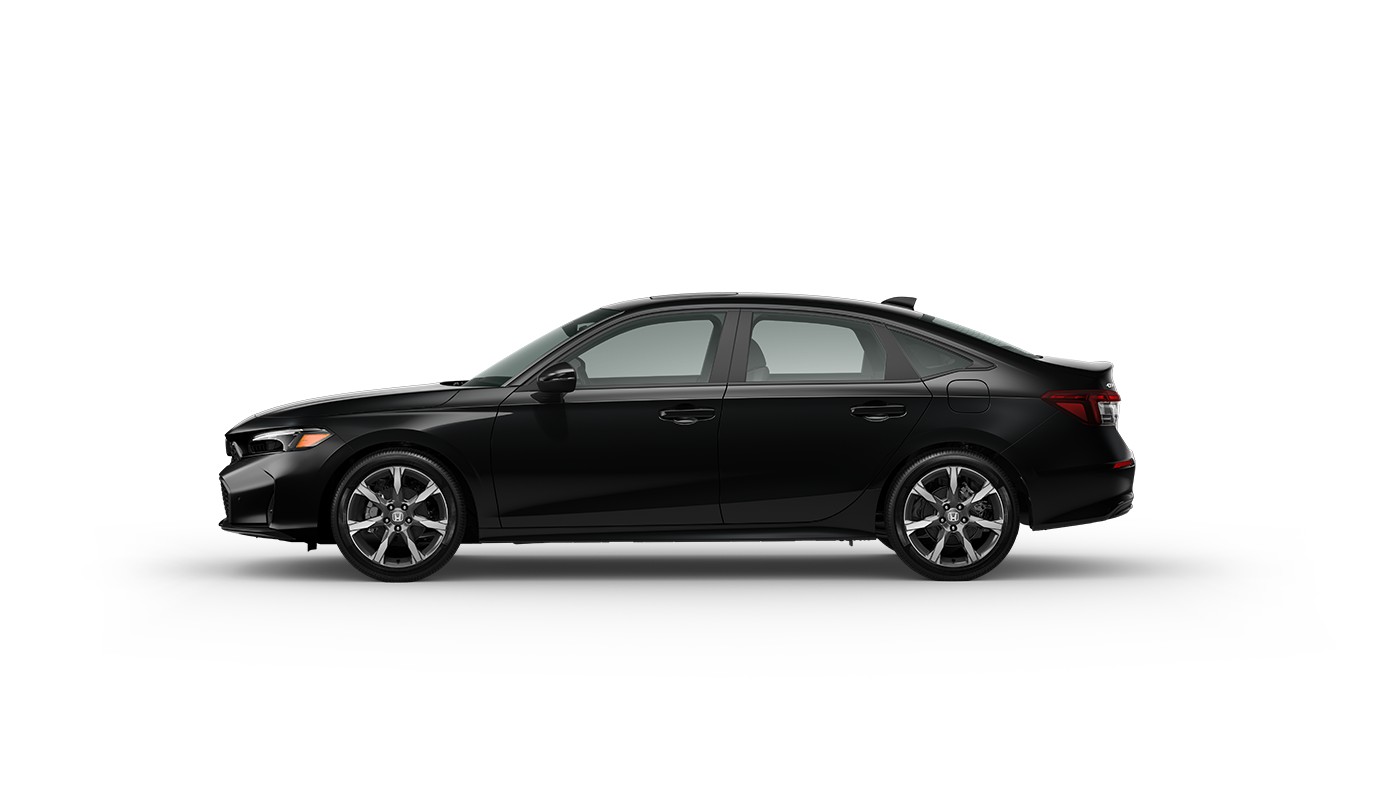 2025 Honda Civic Line-up Crystal Black Pearl