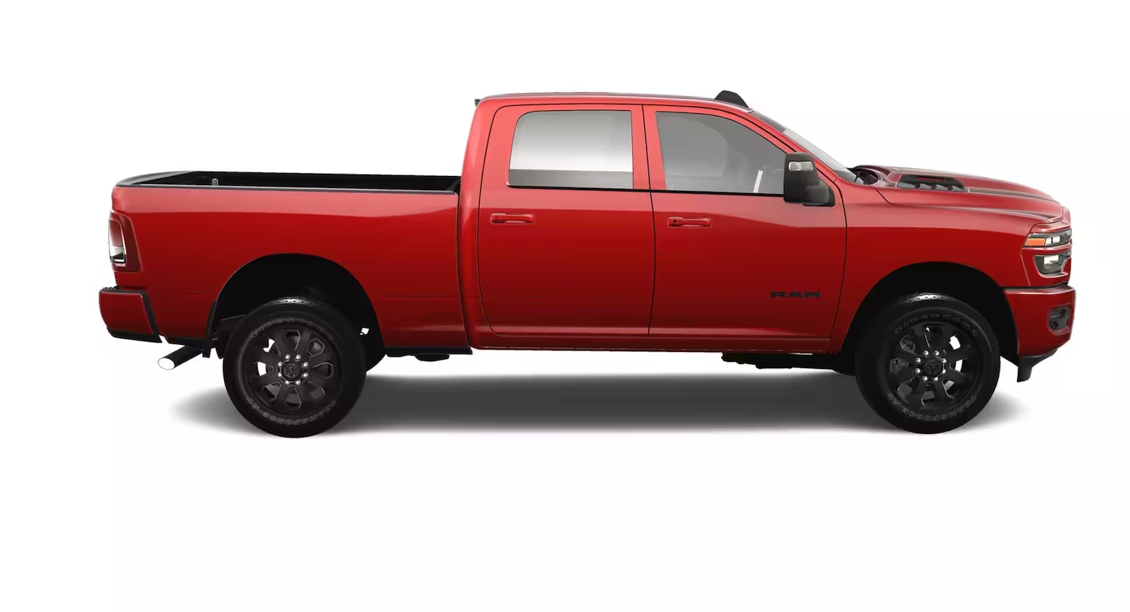 2025 RAM 3500 Flame Red Clear-Coat