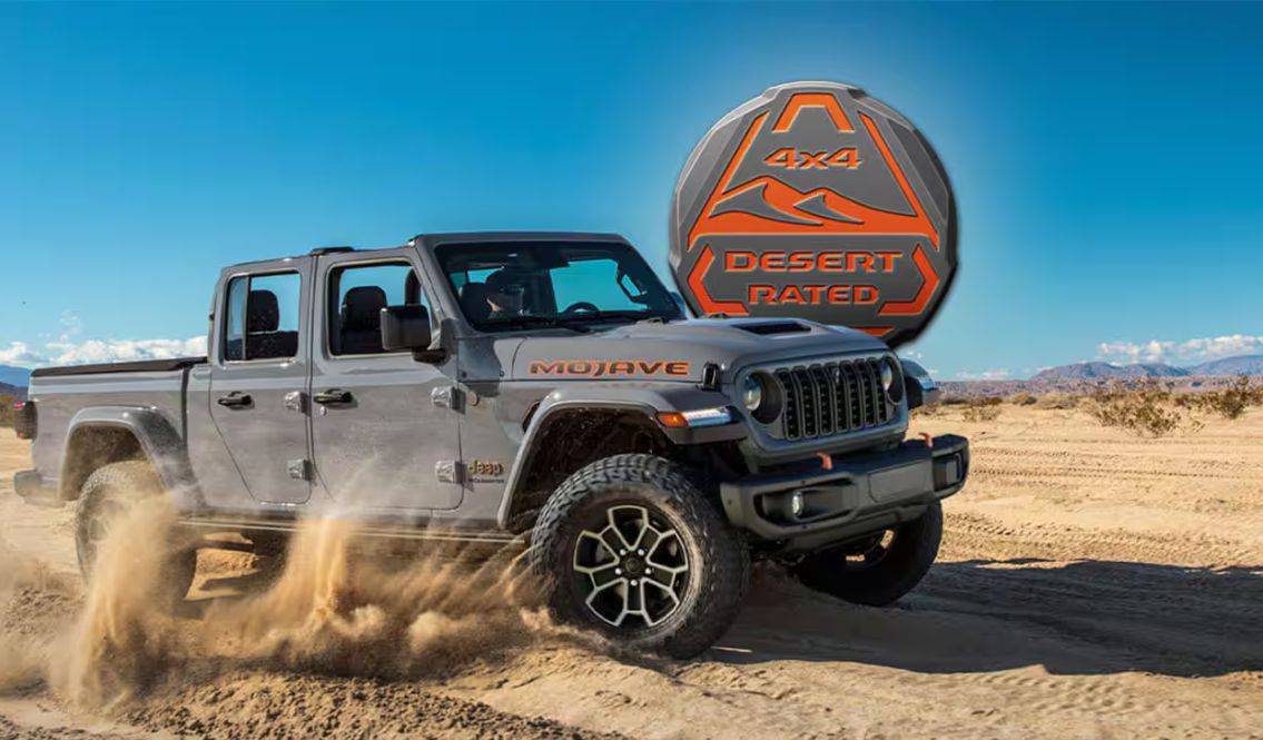 2025 Jeep Gladiator Trail & Desert Rated®
