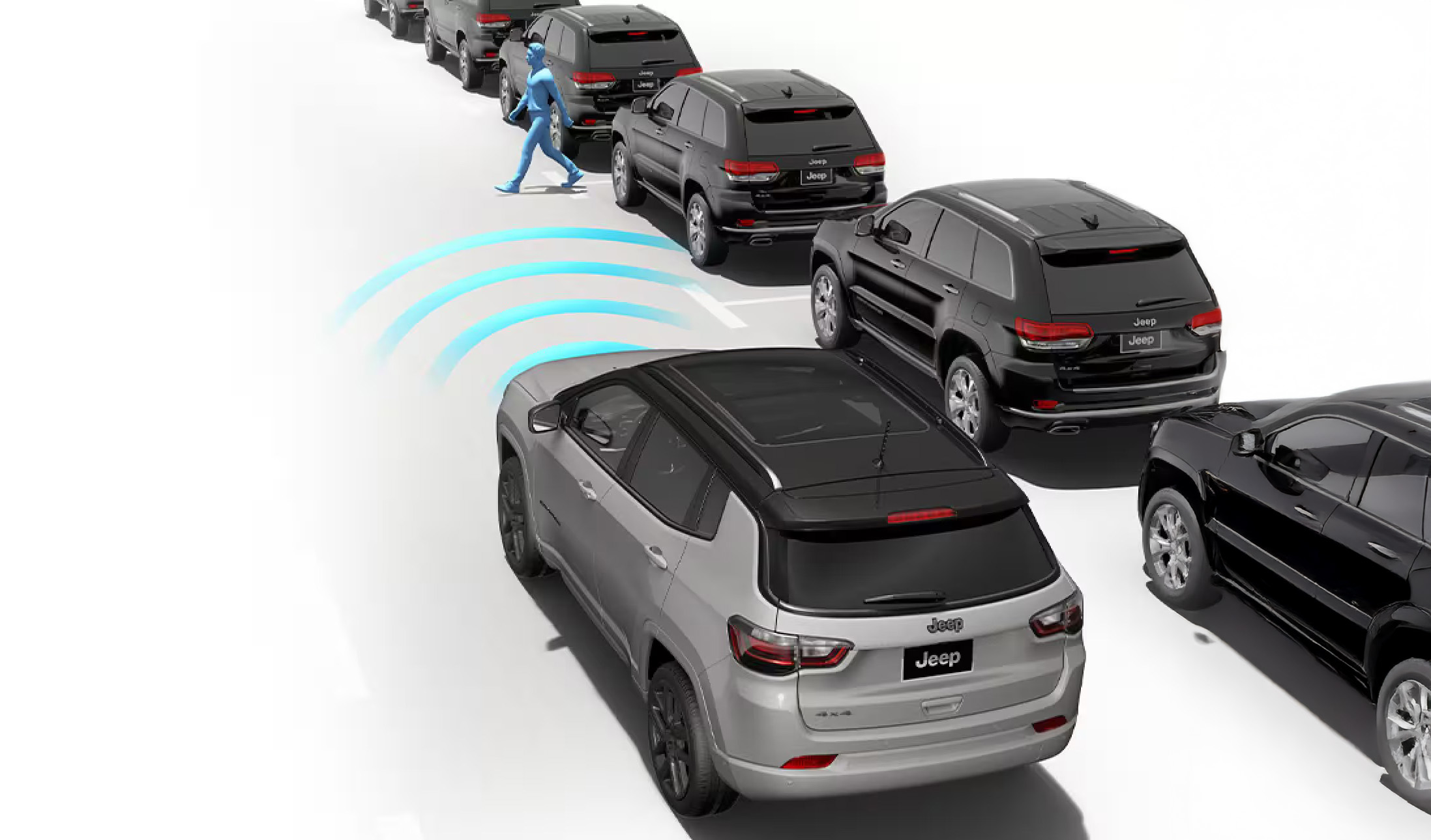2025 Jeep Compass Pedestrian <br>Detection