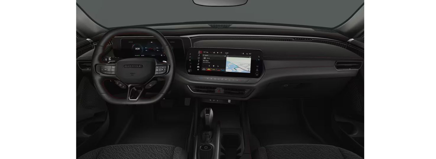 2025 Dodge Charger Black Cloth Seats