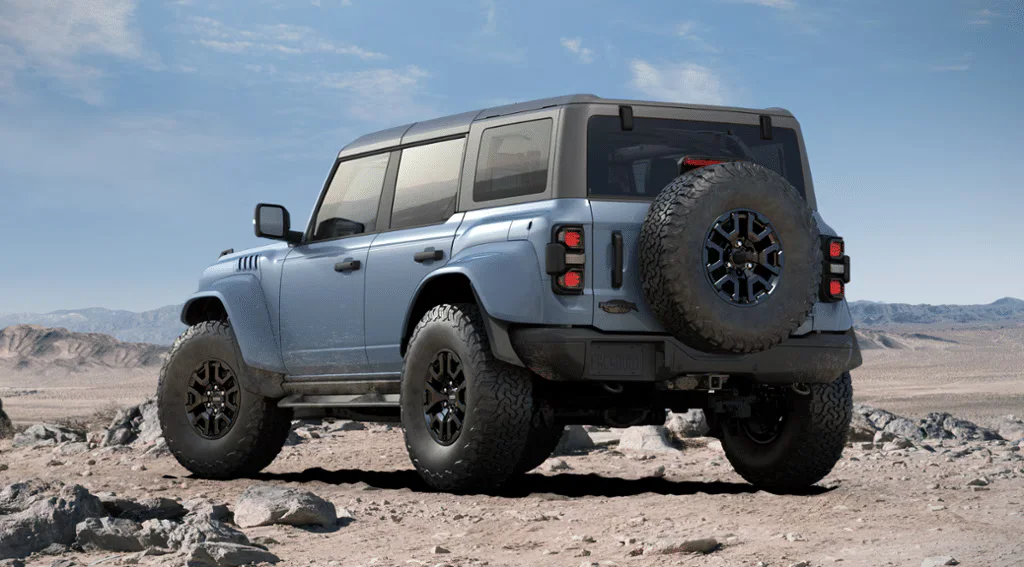 2025 Ford Bronco (JC Lewis) Azure Gray Metallic Tri-Coat