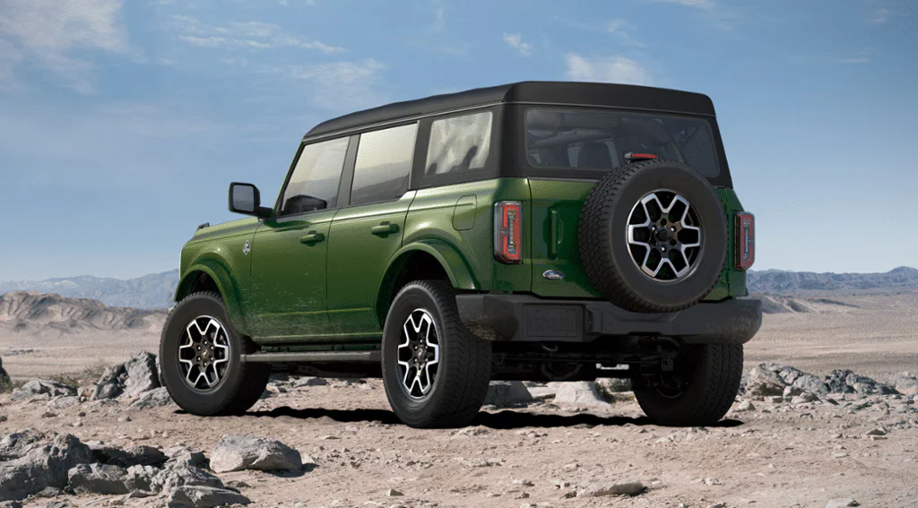 2025 Ford Bronco (JC Lewis) Eruption Green Metallic