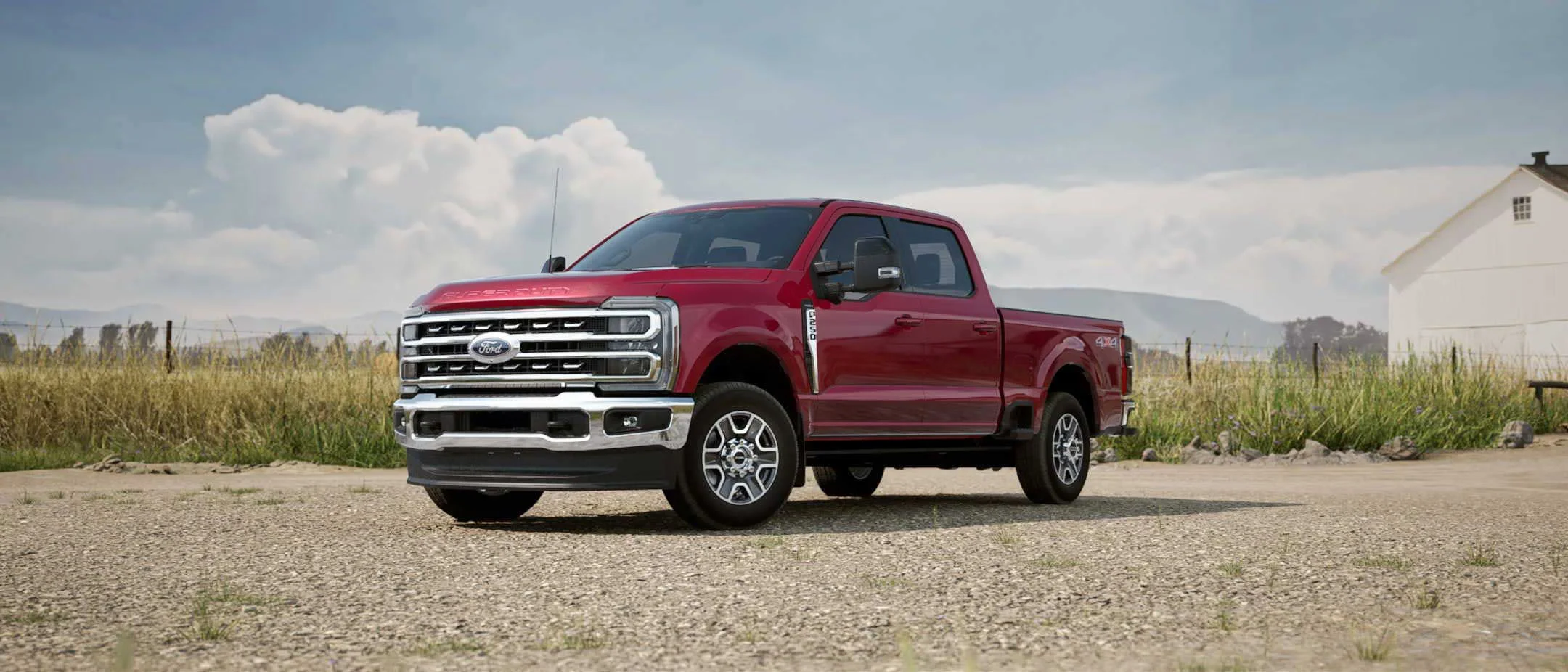 2025 Ford Super Duty (JC Lewis) Ruby Red 
