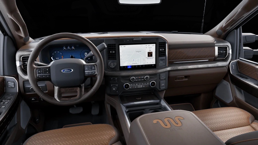 2025 Ford Super Duty (JC Lewis) Java King Ranch® Kingsville Antique Leather
