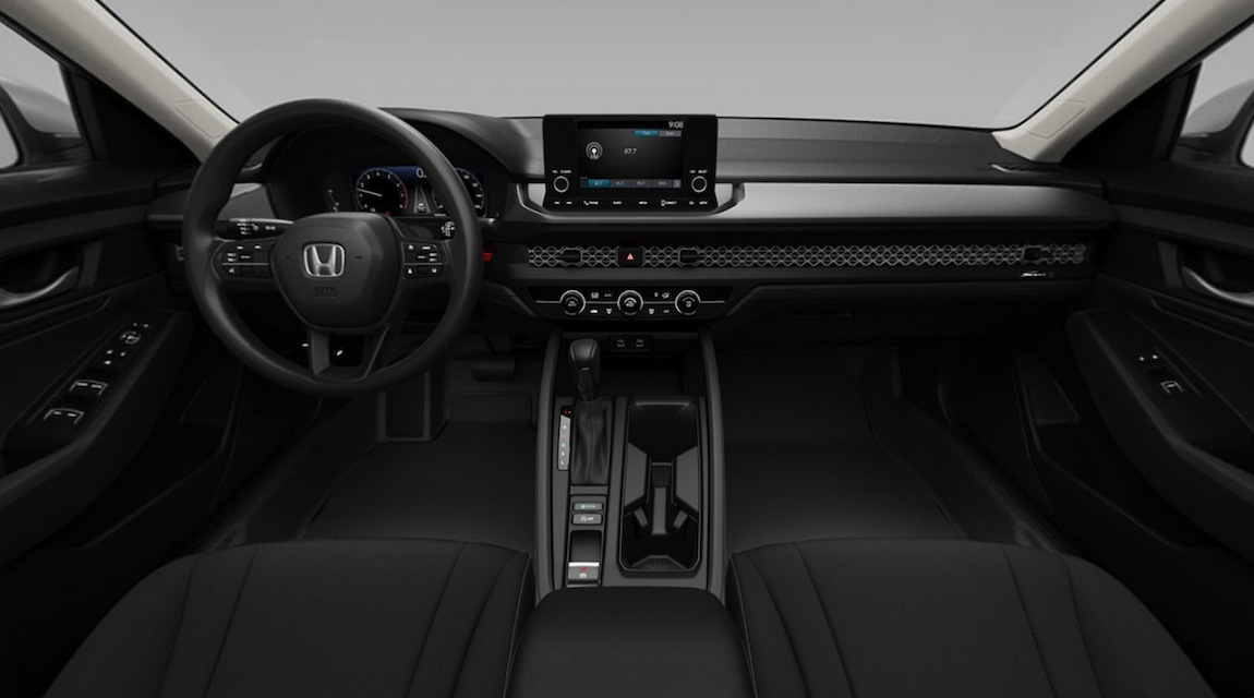 2025 Honda Accord Black Cloth