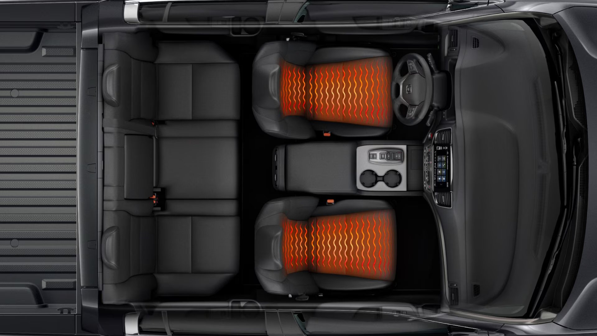 2025 Honda Ridgeline Amenities