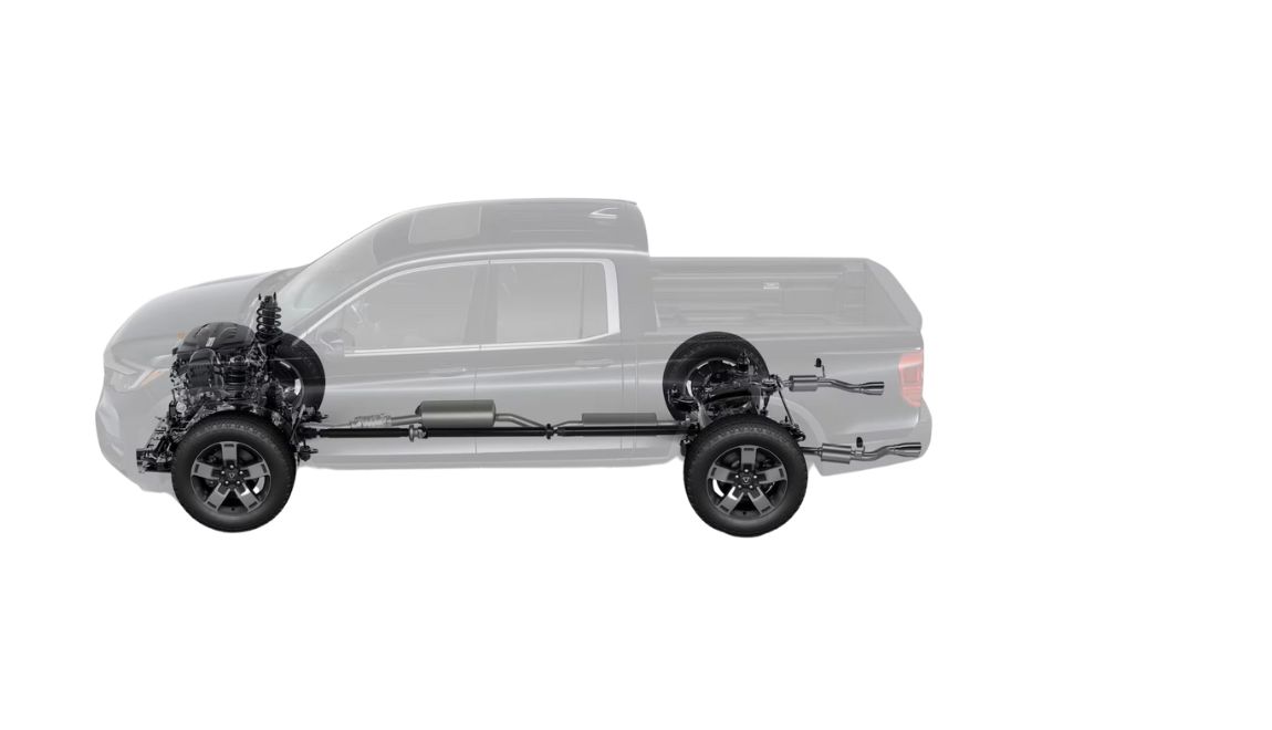 2025 Honda Ridgeline Suspension