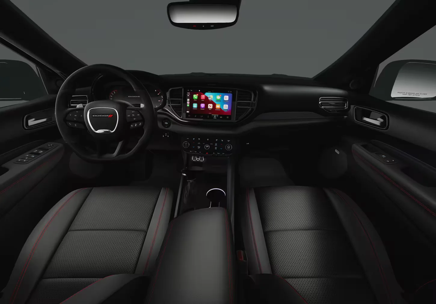 2025 Dodge Durango Black Interior Color - Leather-Trimmed Bucket Seats