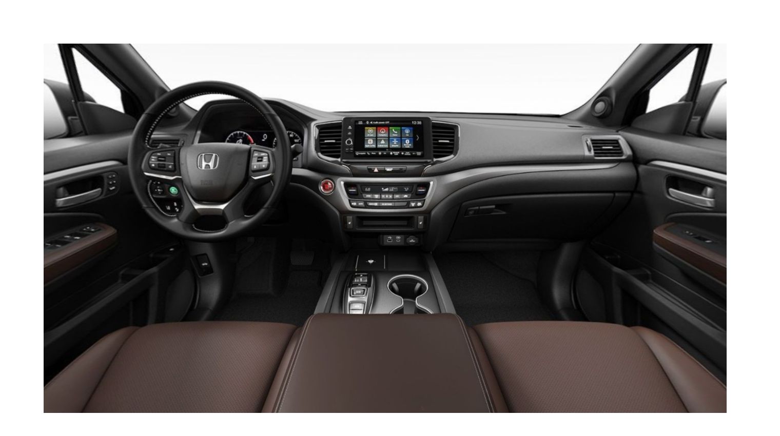 2025 Honda Ridgeline Brown Leather