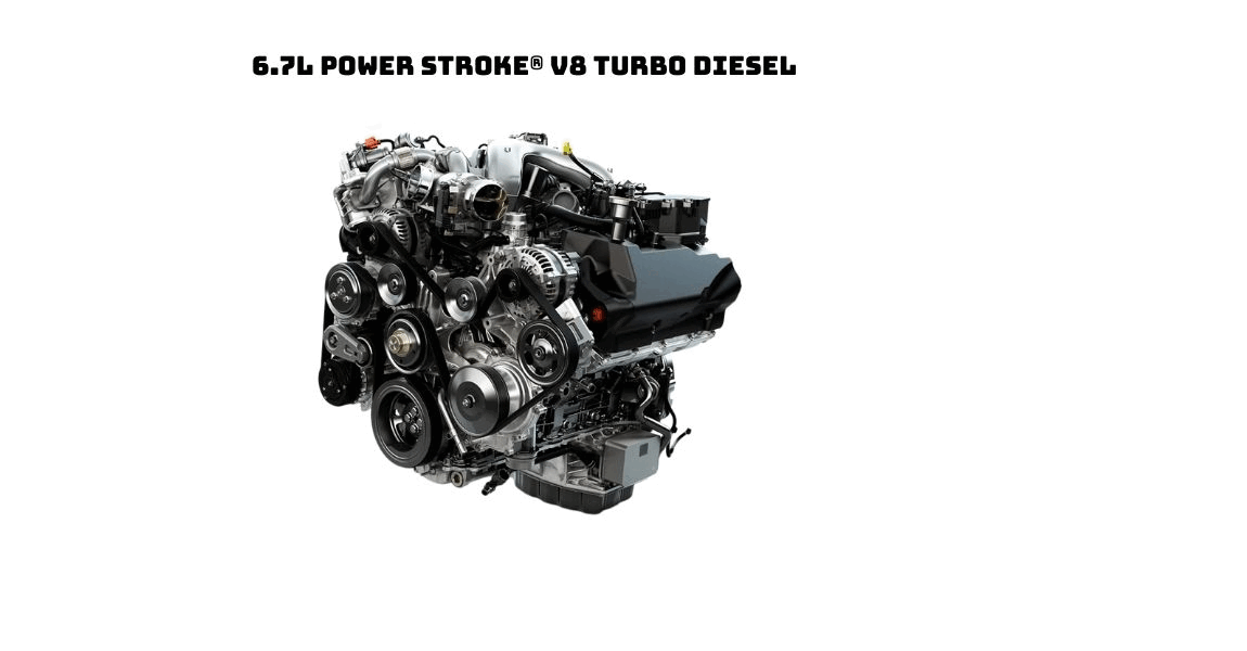 2025 Ford Super Duty (JC Lewis) Engine <br> Options