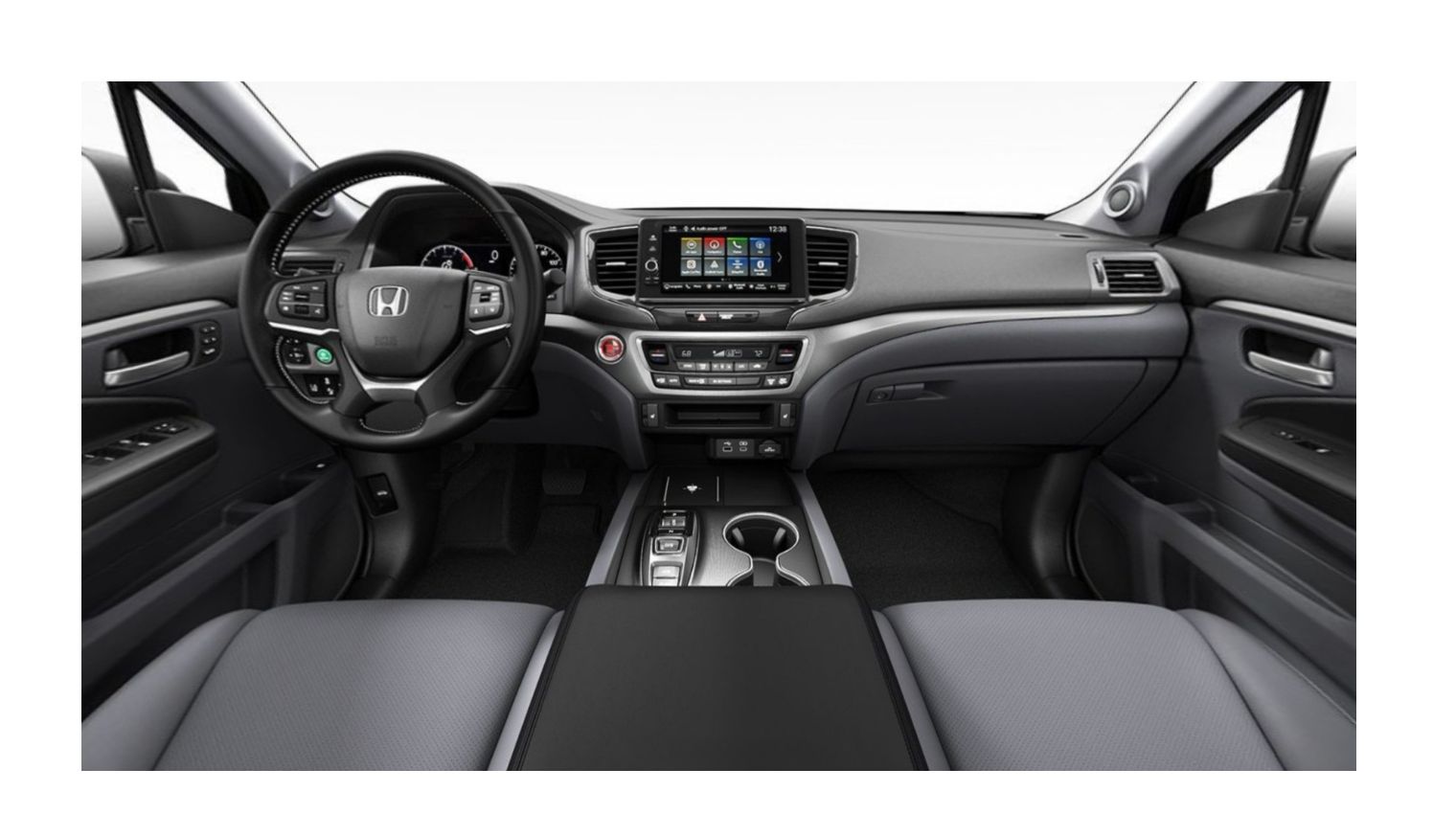 2025 Honda Ridgeline Gray Leather