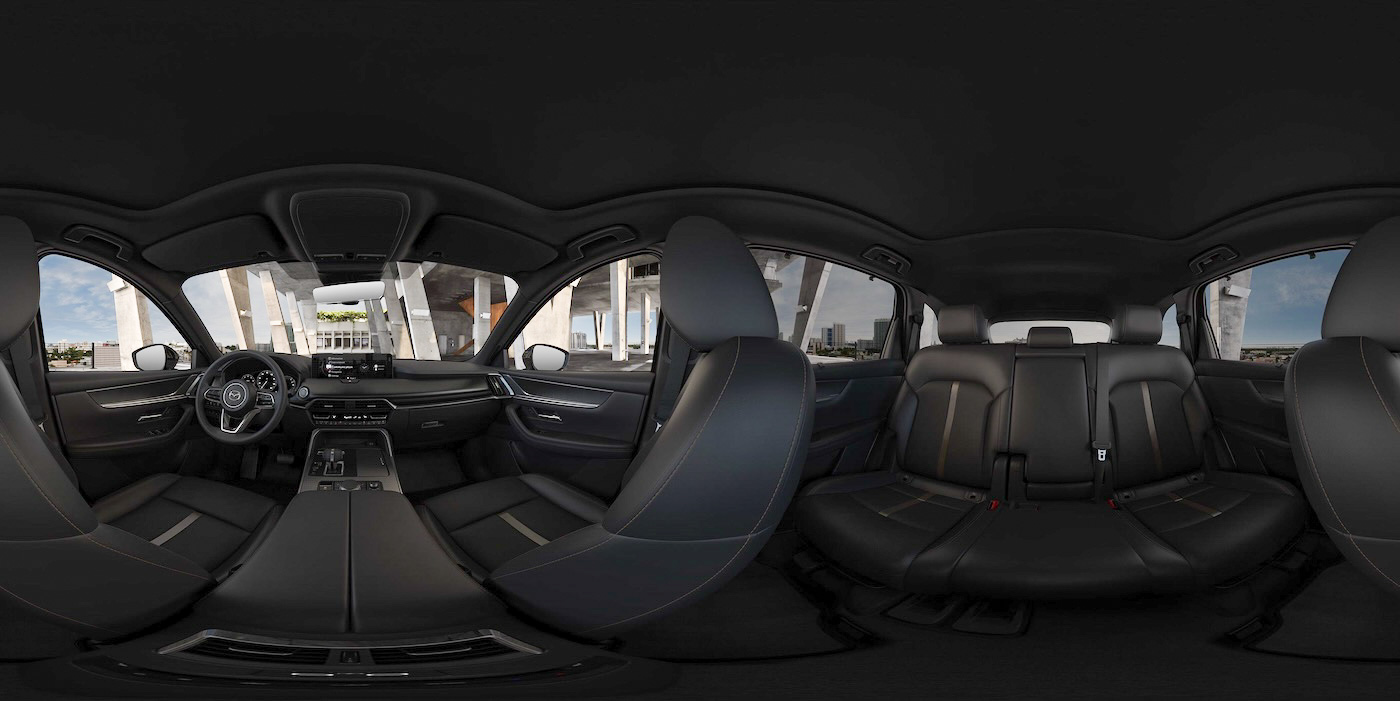 2025 Mazda CX-70 Black Nappa Leather