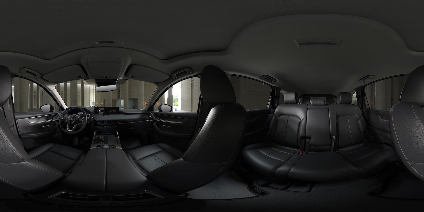 2025 Mazda CX-90 Black Nappa Leather