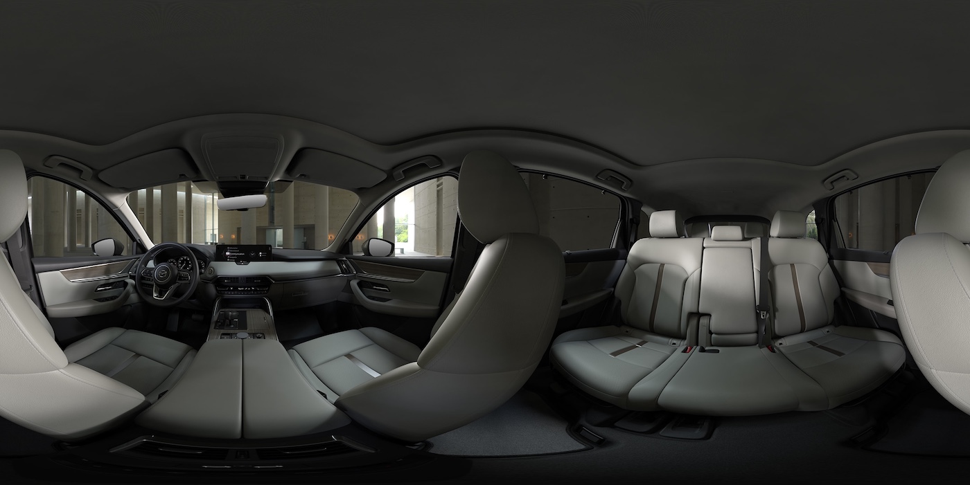 2025 Mazda CX-90 White Nappa Leather