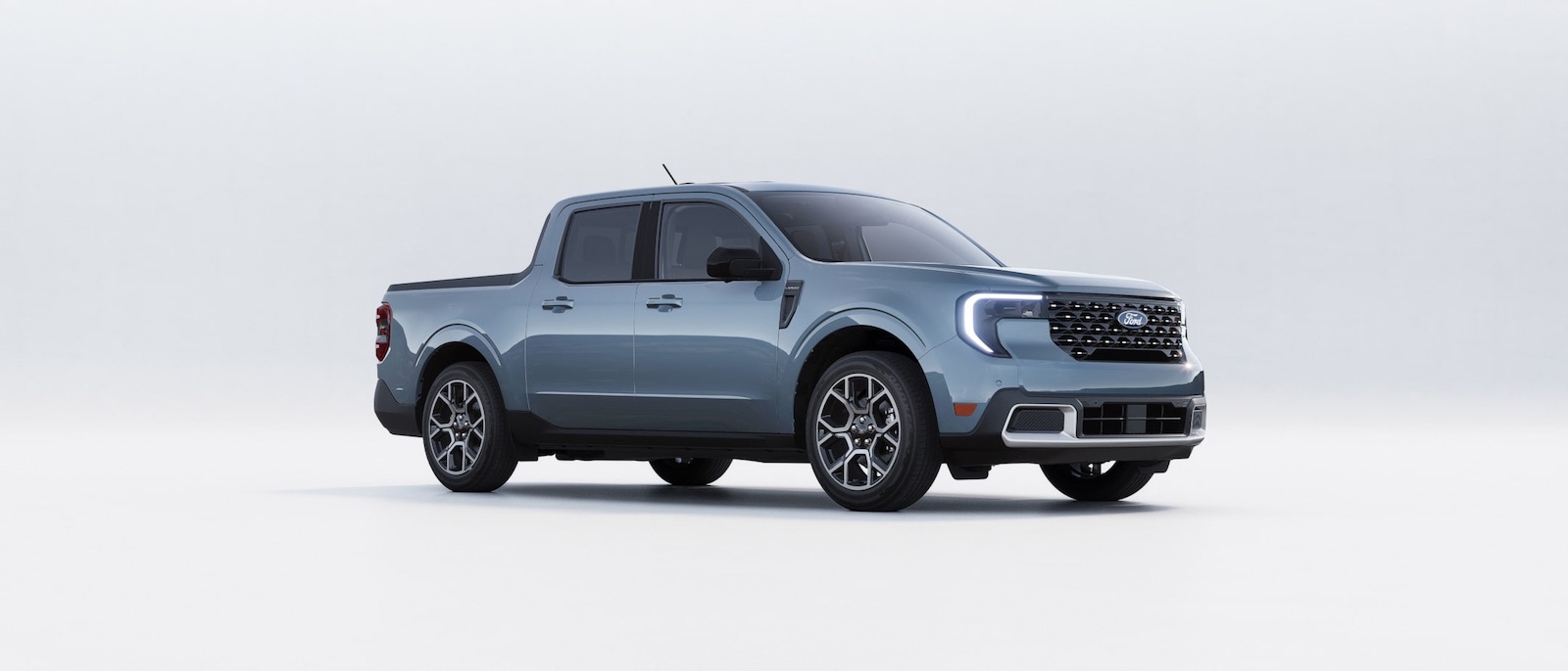 2025 Ford Maverick (JC Lewis) Azure Gray Metallic Tri-Coat