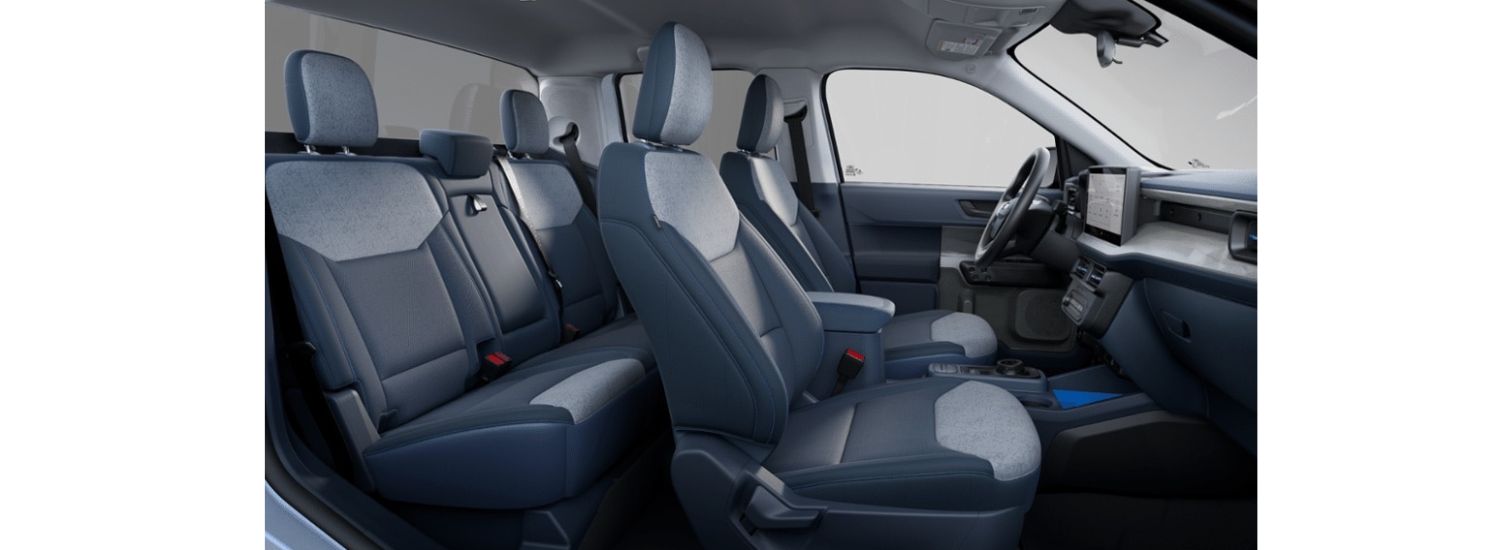 2025 Ford Maverick (JC Lewis) Navy Pier Unique Cloth Bucket Front-Seats