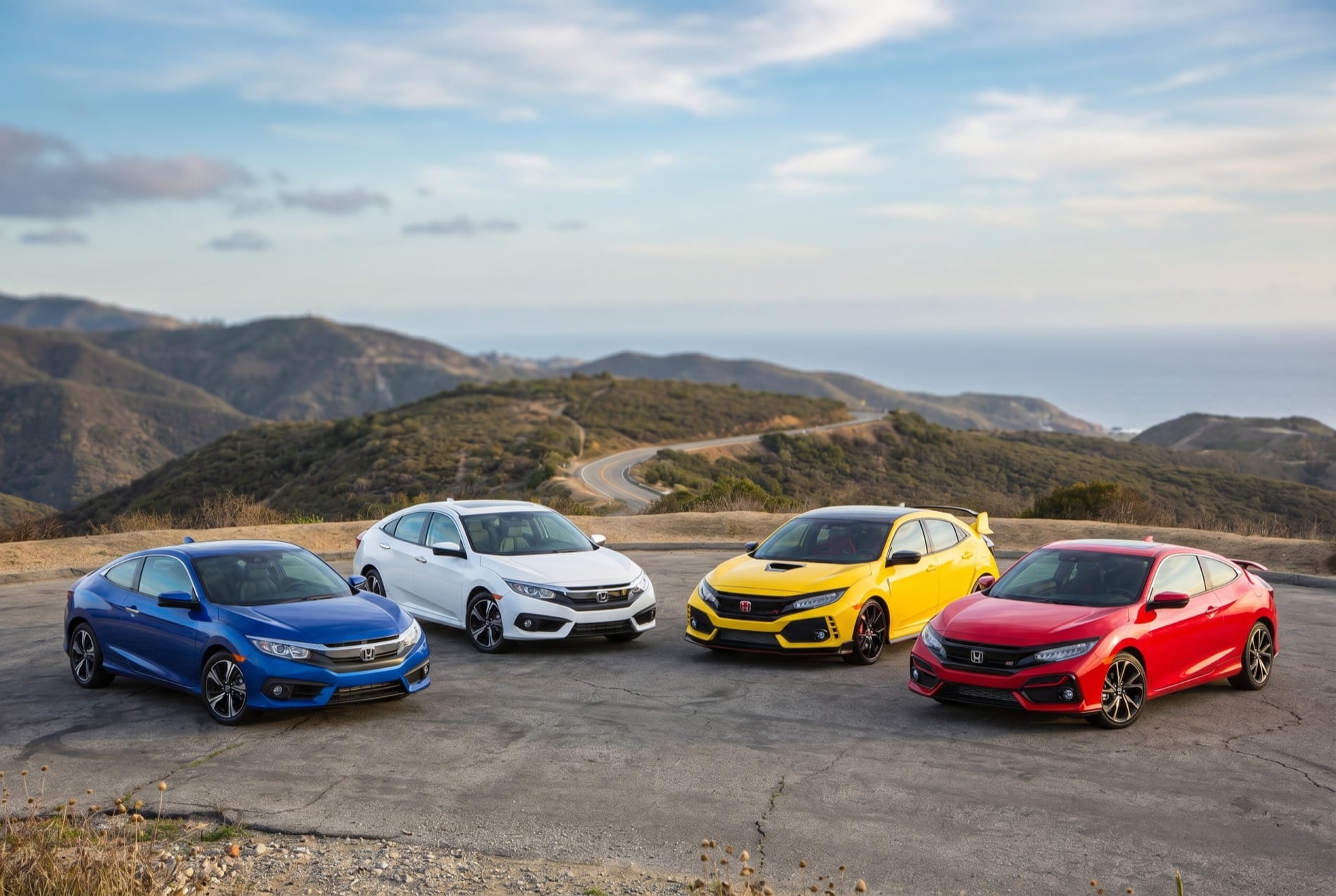 Tenth-generation Honda Civic sedan hatchback and Type R from 2016 to 2021