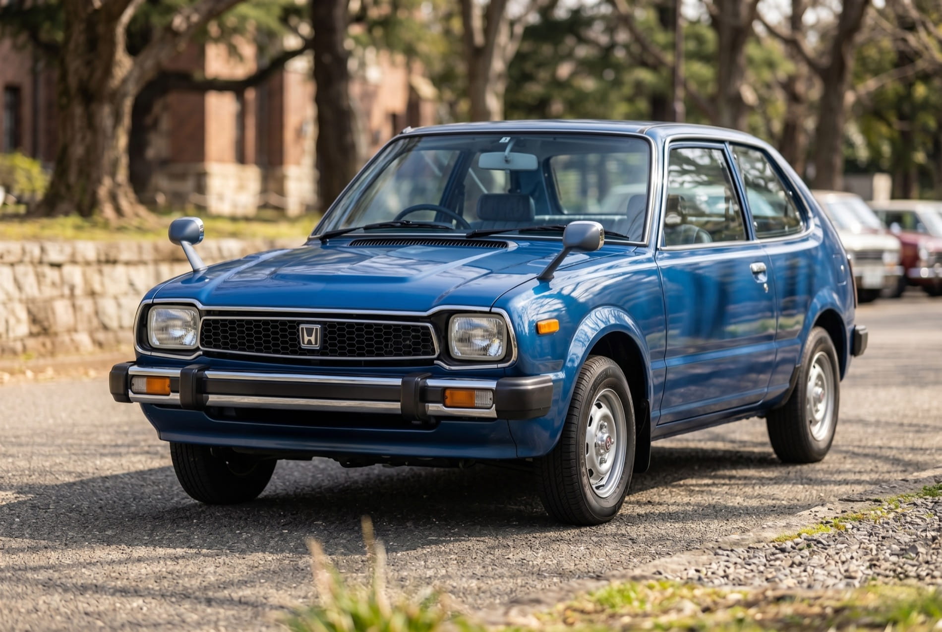 Second-generation Honda Civic from the early 1980s