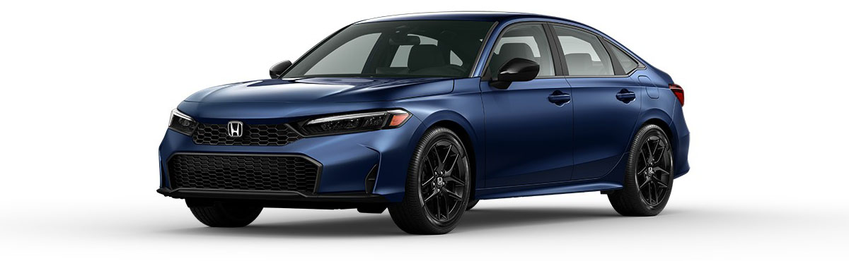 2026 Honda Civic Sport Sedan trim level exterior at Silko Honda in Raynham, MA.