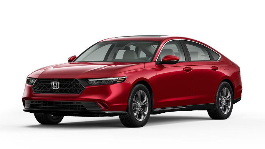 2026 Honda Accord EX-L Hybrid trim level exterior near Silko Honda in Raynham, MA.
