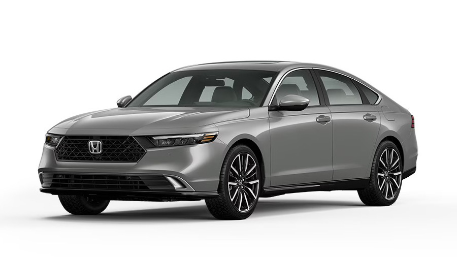 2026 Honda Accord Touring Hybrid highest trim level exterior near Silko Honda in Raynham, MA.