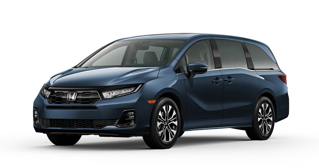 2026 Honda Odyssey Elite highest trim level with premium comfort, heated and ventilated front seats, and family technology.