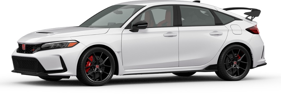 2026 Honda Civic Type R in Championship White exterior color