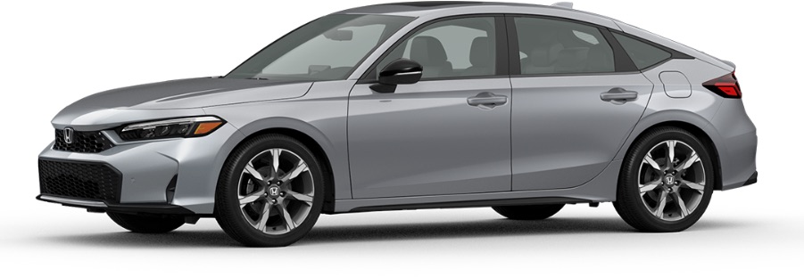 2026 Honda Civic in Solar Silver Metallic exterior color
