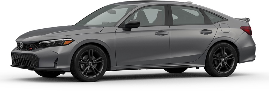 2026 Honda Civic in Urban Gray Pearl exterior color