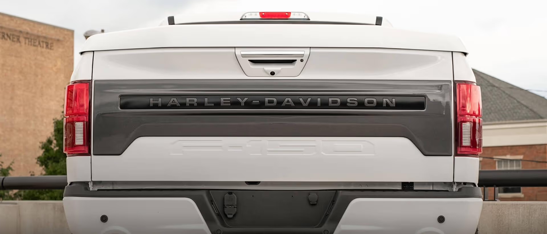 Harley-Davidson F-150 branded tailgate detail