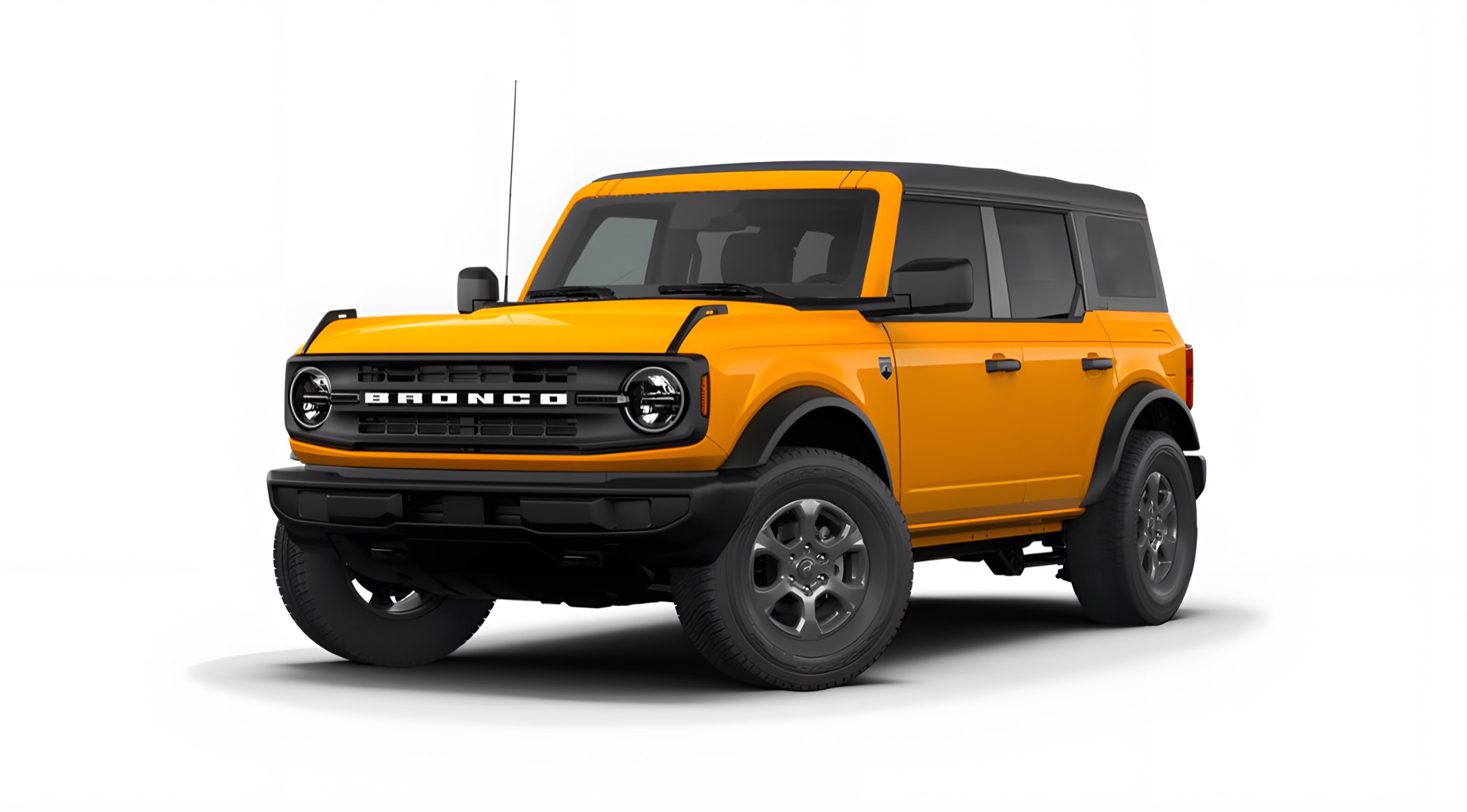 2026 Ford Bronco Big Bend image in white studio setting.
