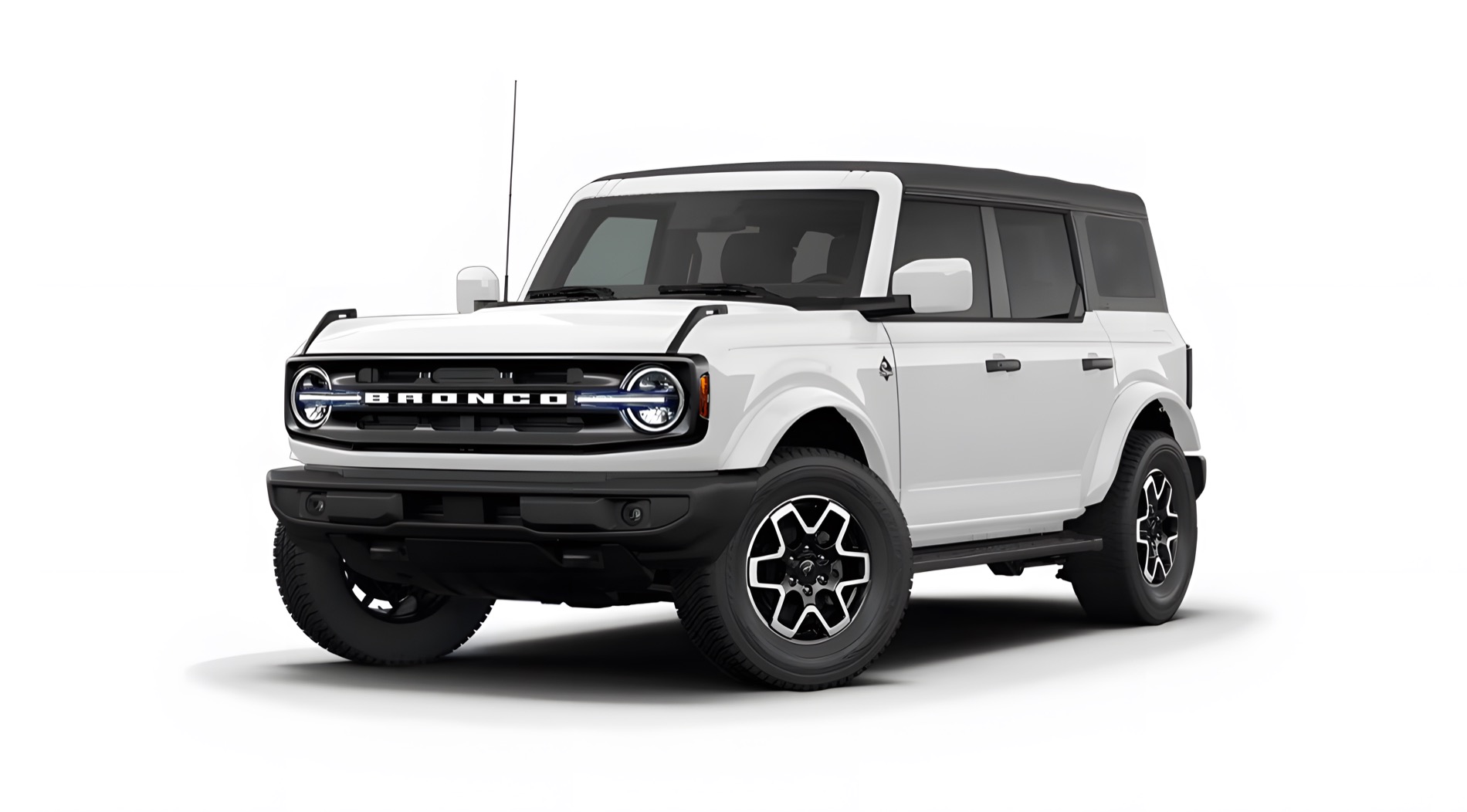 2026 Ford Bronco Outer Banks image in white studio setting.