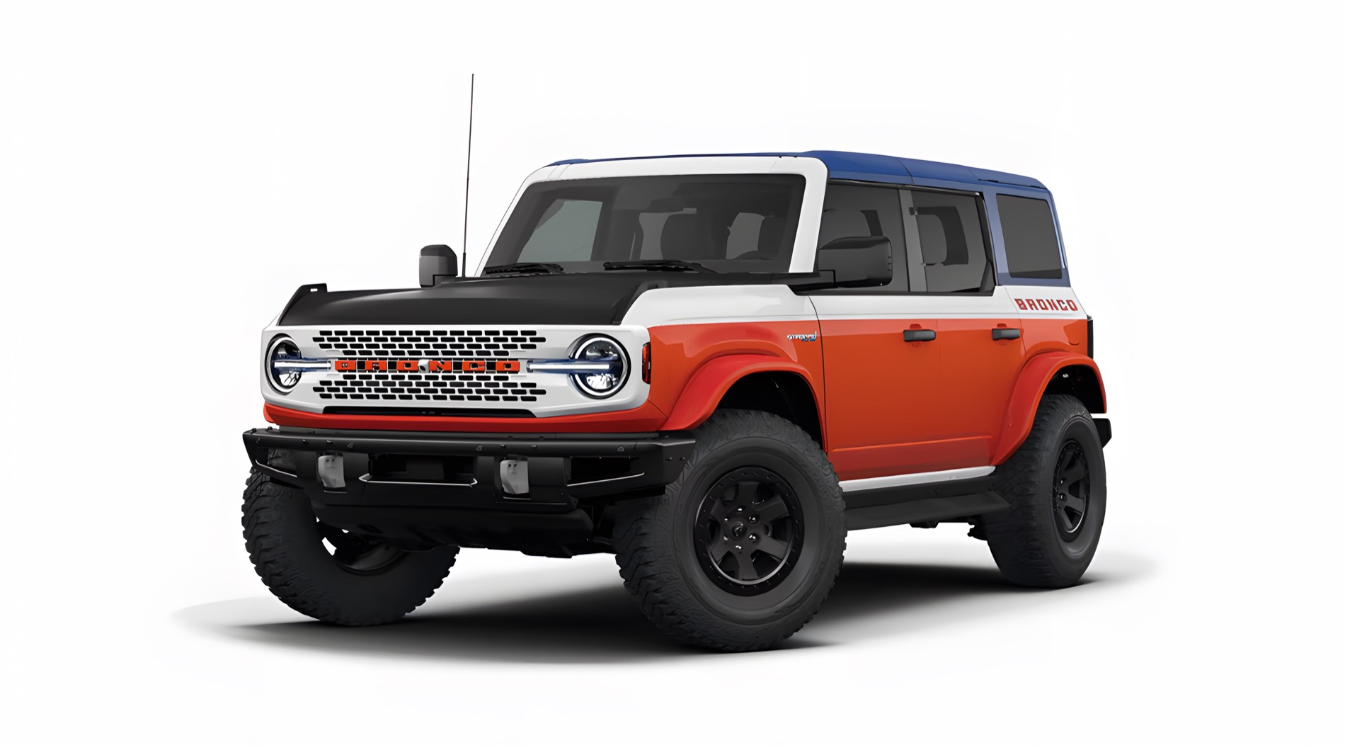 2026 Ford Bronco Stroppe Edition image in white studio setting.