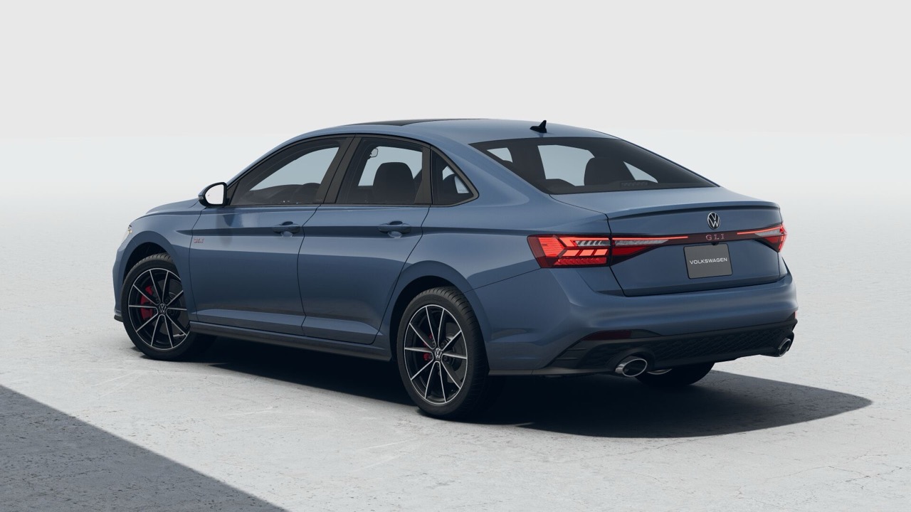 2026 Volkswagen Jetta GLI monterey blue pearl exterior color image